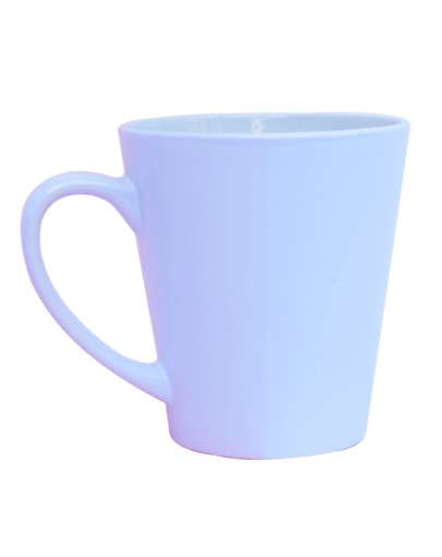 Taza Conica Blanca 12oz
